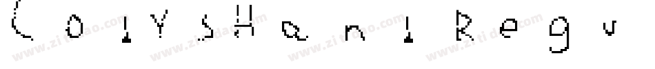 CodysHand Regular字体转换